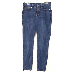 Seven 7 Skinny Jeans Sz 10 Dk Wash